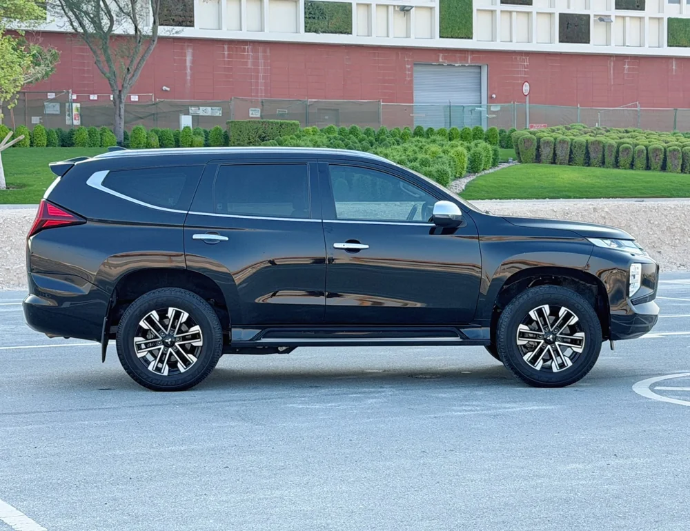 Mitsubishi Montero photographed outdoors for Dunes Auto